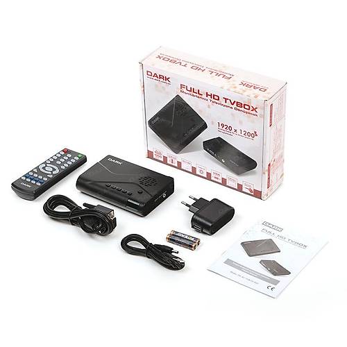 Dark DK-AC-TVBOX1920 Full HD Tv Box Dahil Hoparl�rl� Harici Tv Kart�