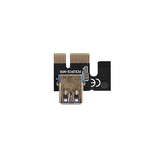 S-link SL-XE20 PCI-E1x to 16x Sata 6Pin Bitcoin Riser Versiyon 10S Plus Ekran Kart� Y�kseltici