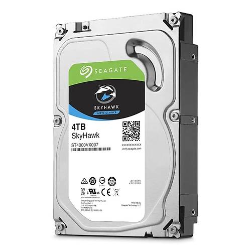 Segatae ST4000VX016 4 TB 5400Rpm 256MB SATA3 3.5 inch Skyhawk 7/24 Gbenlik Harddisk