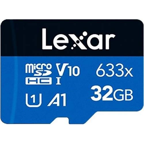 Lexar LSDMI32GBB633A 32 GB 633x 100-20Mb/s SDHC UHS-I Adaptr A1 V10 U1 microSD Kart