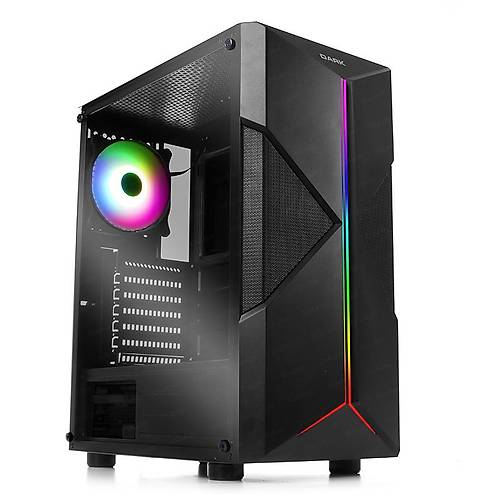 Dark DKCHXFORCE450 X-Force 450W 3x12cm ARGB Fan Led eritli Full Akrilik Mid Tower ATX Kasa