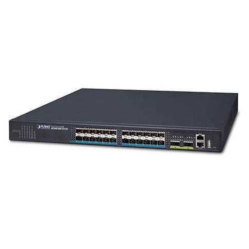 Planet PL-XGS-5240-24X2QR 24 Port 0G SFP+ 2 Port 40G QSFP Stackable Ynetilebilir Switch
