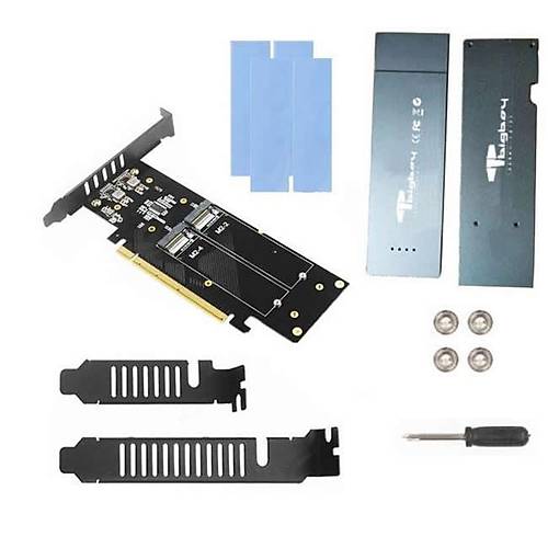 Bigboy BTC-PE4MX16 PCIe 3.0 x4 PCIe 3.0x16 4xM.2 22x80 evirici nite