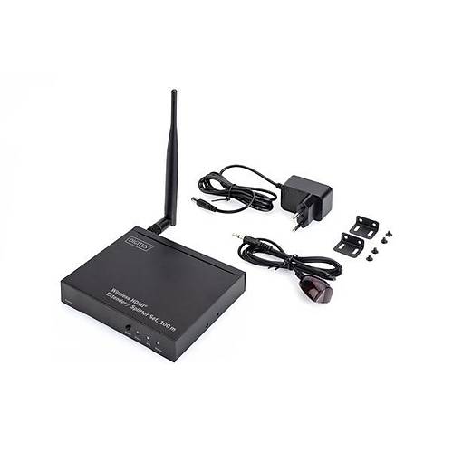 Digitus DS-55315 100 Mt Wireless HDMI Receiver Kablosuz Grnt Aktarc Alc