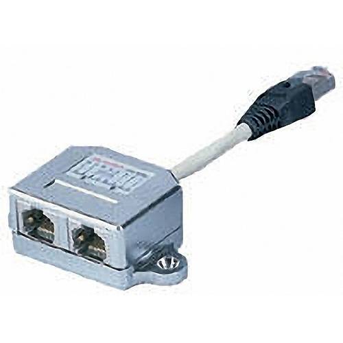 Digitus AT-AG CX2 CAT5e 2xRJ45 Di�i to 1xRJ45 Erkek Patch Cord Adapt�r