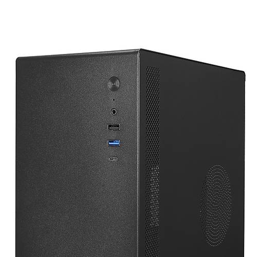 Everest K250 PEAK 250W MICRO PSU Siyah USB3.0 USB2.0 TYPE-C HD AUDIO Kompakt Mid-T PC Kasas�