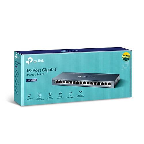 Tp-Link TL-SG116 16 Port Gigabit Desktop Ethernet Switch