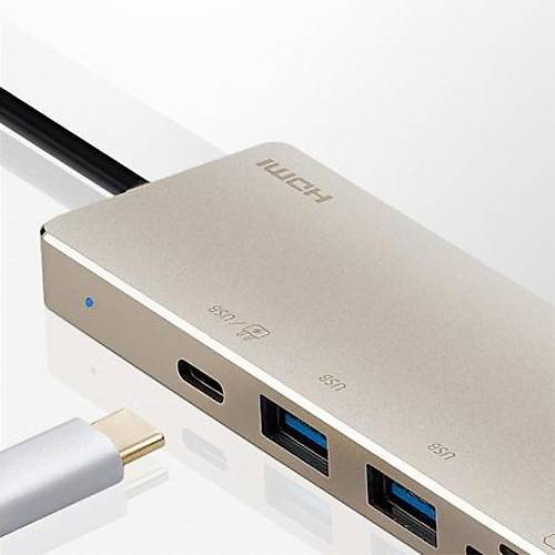 Aten UH3239 USB Type C to HDMI Multipoer mini Dock with Power Pass Through