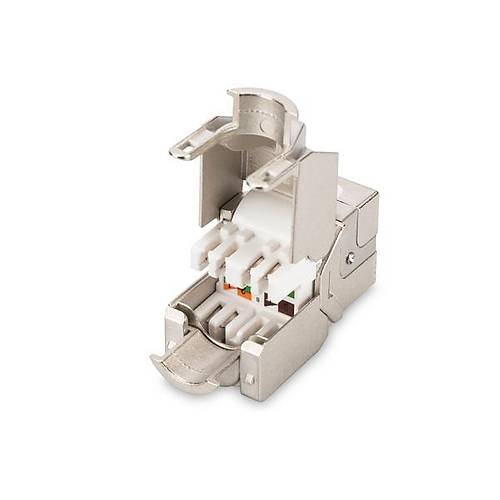 Digitus DN-93615 CAT 6A Jack Z�rhl� 500Mhz  RJ45 Gri Renkli Acc Keystone Jack