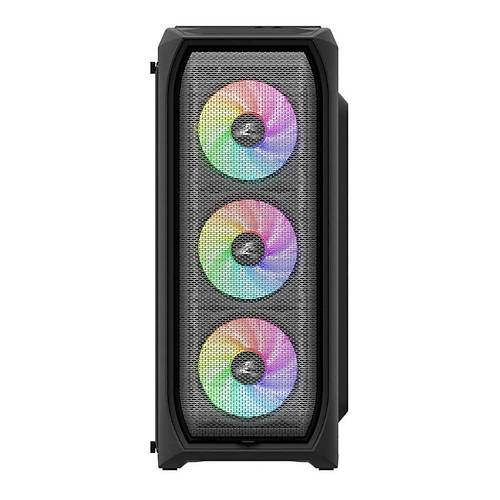 Zalman N5MF 700W 4x12cm RGB Fanl� Mid Tower Siyah Bilgisayar Kasas�