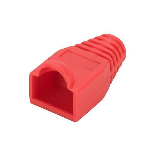 Beek BN-BOOT-CAT6R CAT6 CAT5E K�rm�z� RJ45 100 l� Paket Koruma K�l�f�