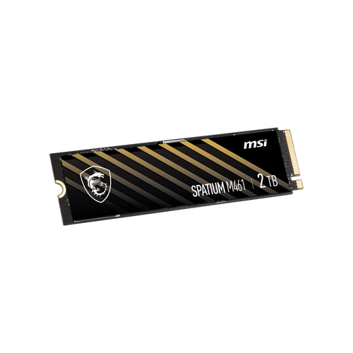 Msi SPATIUM M461 PCIE 4.0 NVME M.2 2 TB 5000-4200 PCIE M.2 GEn4 22x80 SSD Harddisk
