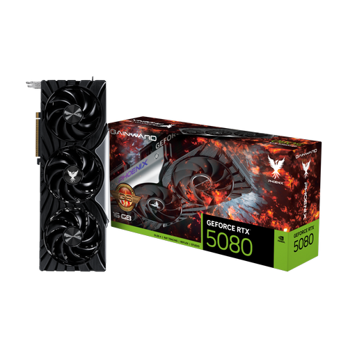Gainward NE75080S19T2-GB2031C 16GB GDDR7 GeForce RTX 5080 Phoenix GS V1 256Bit NVIDIA Ekran Kart�