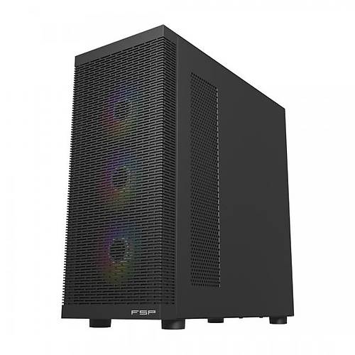 Fsp CMT391M 650W 4x12cm RGB Fanl� Siyah Mid Tower ATX Kasa