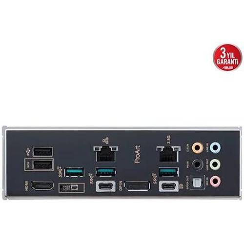 Asus PROART B650 CREATOR Sc-AM5 B650 DDR5 6400Mhz 4xM2 Wi-Fi 6E 2.5Gbit LAN ATX AMD Anakart