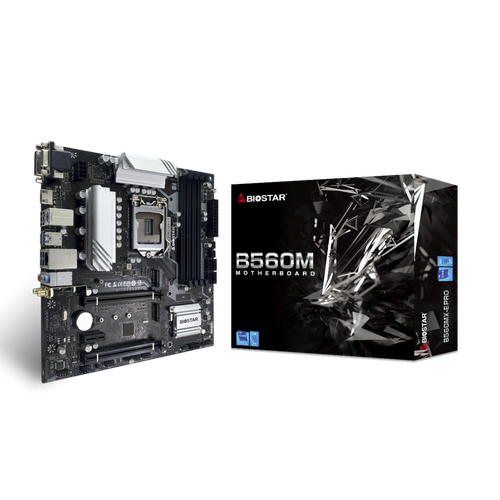 Biostar B560MX/E PRO Sc-1200 B560 DDR4 4000Mhz M.2 mATX INTEL Anakart