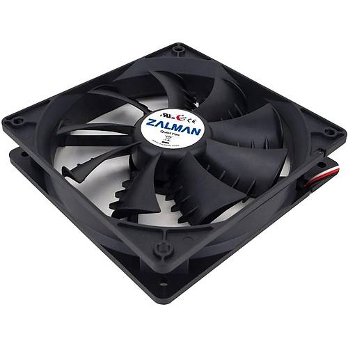 Zalman ZM-F3(SF) 12Cm �zel Tasar�m 4 Pin Ultra Sesszi Siyah Kasa Fan�
