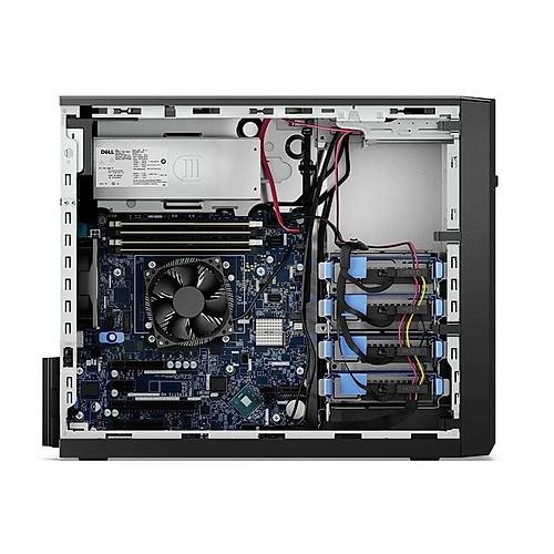 Dell PET150SPL2-V1 T150 Xeon E 2314 2.8Ghz 4 Core 40GB 2x180GB SSD 1TB HDD 300W 5U Tower Sunucu