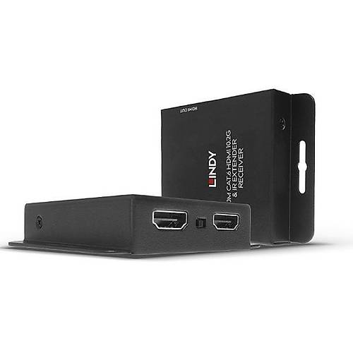 Lindy LIN-38208 70 Mt CAT6 to HDMI 4K PoC Ekran kl HDMI Sinyal Uzatma Cihaz