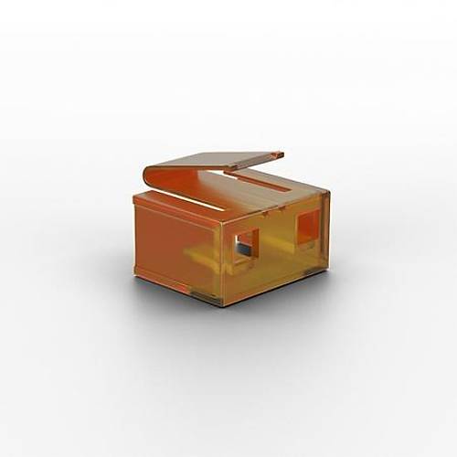Lindy LIN-40481 RJ45 Turuncu 20 Adet RJ45 Port Kiliti