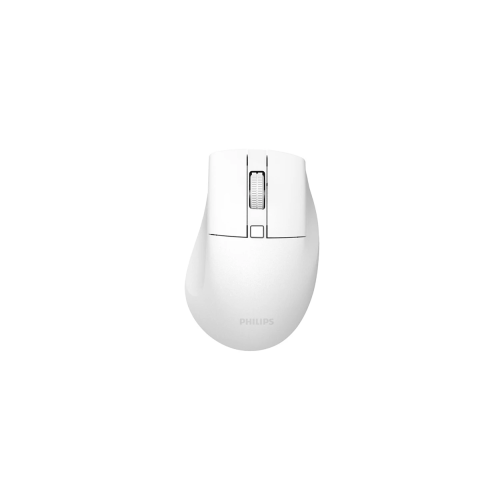 Philips SPK7528W 1600Dpi 5 Tu�lu 2.4Ghz Bluetooth Beyaz Ergonomik Kablosuz Mouse