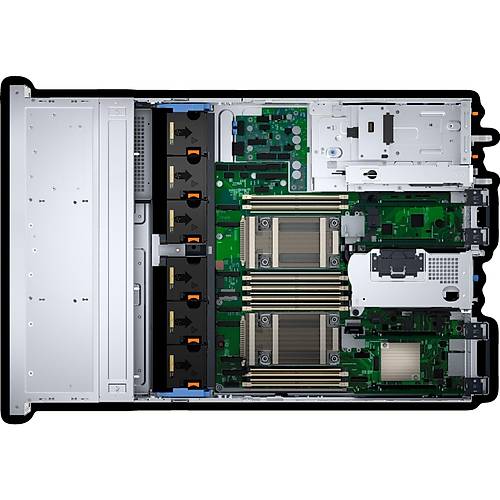 Dell R760XS6A-4 R760XS 2x Gold 5416S 8x32GB 6x1.92TB SSD 2x1100W 2U Rack Sunucu