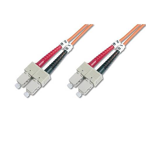 Digitus DK-2622-01 1 Mt SC-SC 62.5/125 Multimode Fiber Patch Kablo