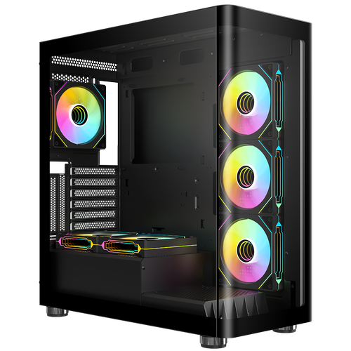 Frisby FC-9570G VANTA-G 750W 80 Plus Bronze 6x12ARGB Fan l� Mid Tower Oyuncu Kasas�