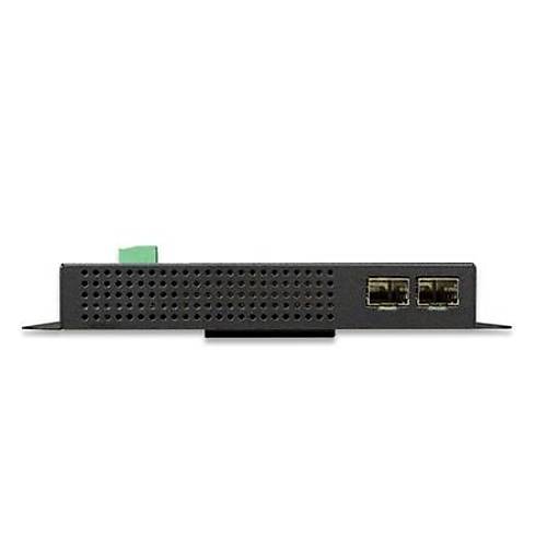 Planet PL-WGS-5225-8P2SV 8 Port Gigabit PoE 2 Port SFP 240W L2+ Endstriyel Ynetilebilir PoE Switch