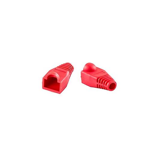 S-Link SL-RJ40 25 li Paket CAT6 K�rm�z� RJ45 Jack K�l�f�