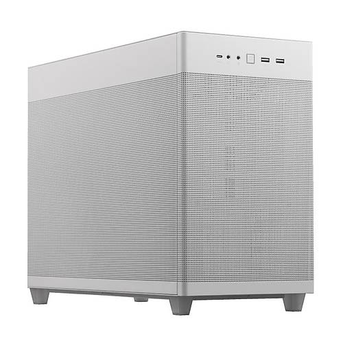 Asus PRIME AP201 PSU YOK 33 Litre Hacimli Izgaral  Beyaz mATX Bilgisayar Kasas