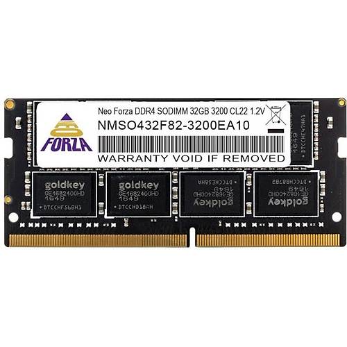 Neforza NMSO432E82-3200EA10 32 GB DDR4 3200Mhz CL22 Notebook Bellek