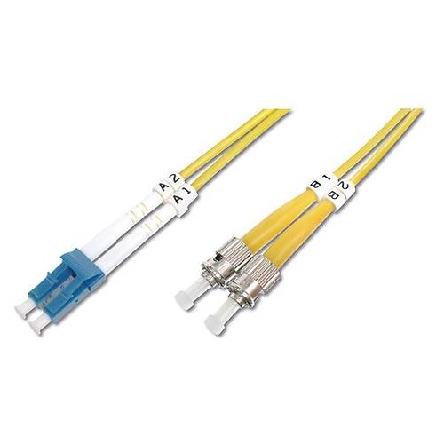 Digitus DK-2931-02 2 Mt LC-ST 09/125 Singlemode Duplex Fiber Patch Kablo