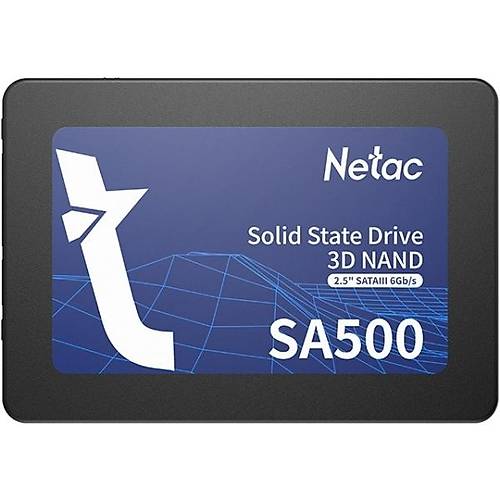 Netac NT01SA500-512-S3X 512 GB SA500 520-450Mb/s SATA3 2.5 inch SSD Harddisk