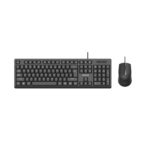 Philips SPT6234B USB Q TR Multimedia Kablolu Siyah Klavye Mouse Set