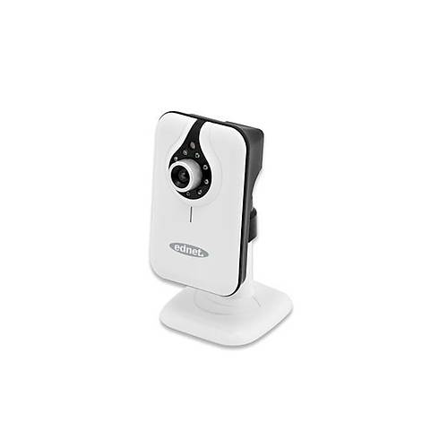 Ednet ED-87240 640x480 Piksel CUBE Gece Grl  Mekan IP Kamera