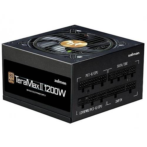 Zalman ZM1200-TMX2 1200W 80 Plus Gold Gen5 12cm Fanl Full Tower ATX G Kayna