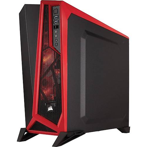 Corsair CC-9011085-WW CARBIDE Spec Alpha PSU YOK 1x12cm Fanl� K�rm�z� Mid Tower Oyuncu Kasas�