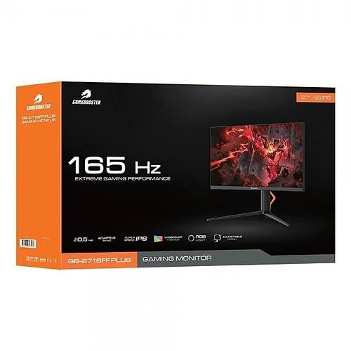 GameBooster GB-2716FF PLUS 27 inch 1920x1080 0.5Hz 165Hz HDMI DP Pivot Oyuncu Monit�r�