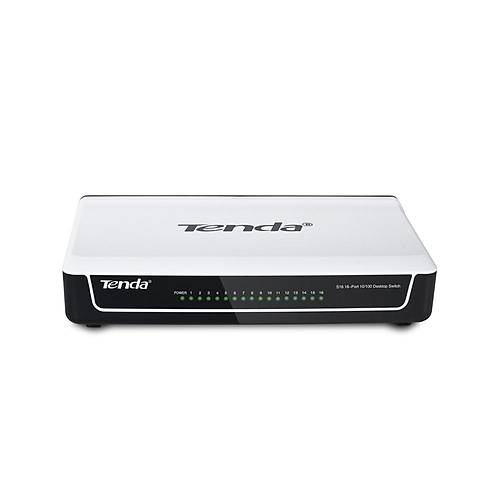 Tenda S16 16 Port 10/100 Mbps Switch Plastik Kasa