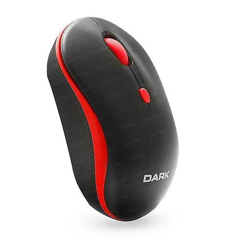 Dark DK-AC-MSW100R MSW100R 1600Dpi 4 Tulu Kablosuz Krmz Mouse