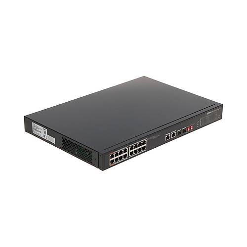 Dahua PFS3218-16ET-135 16 Port 10/100Mbps PoE 2 Port Uplink 2 Port SFP 135W PoE Switch