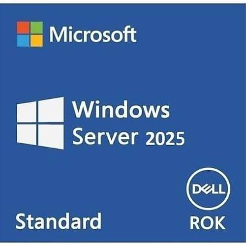 Dell 634-CVFM Windows Server Standart 2025 Rok 16 Core Sunucu Yaz�l�m�