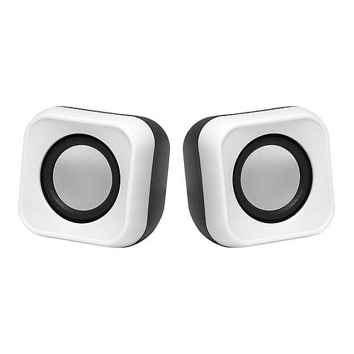 Frisby FS-2126U-W 1+1 6W USB Beyaz Hoparlr
