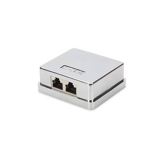 Digitus DN-93711 Cat6 2 li Sva st Zrhl Kutu Keystone Modl Dahil
