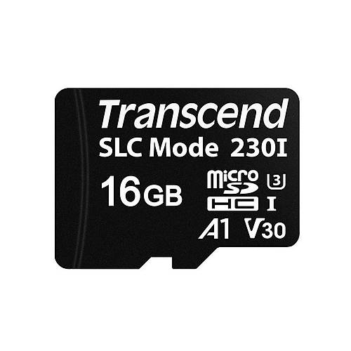 Transcend TS16GUSD230I 16 GB Industrial Temp SDHC microSD Hafza Kart
