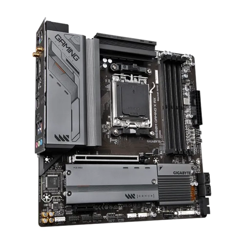 Gigabyte B650M GAMING X AX sc-AM5 B650 DDR5 8000Mhz M.2 Wi-Fi 6E 2.5Gbit Lan mATX AMD Anakart