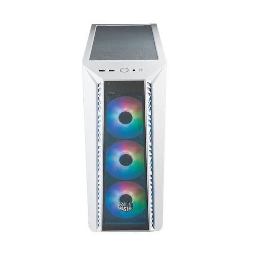Cooler Master MasterBox 520 MB520 WGNN S03 PSU YOK 4x12cm ARGB Fanl� Mid Tower Beyaz Oyuncu Kasas�