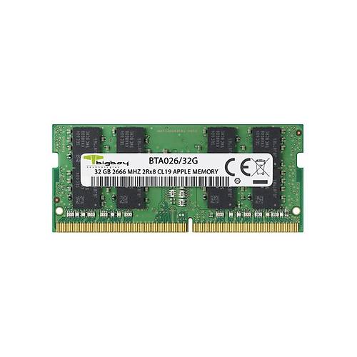 Bigboy BTA026/32G 32 GB DDR4 2666Mhz CL19 Apple Notebook Bellek