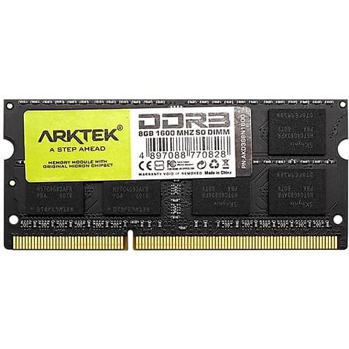 Arktek AKD3S8N1600 8 GB DDR3L 1600Mhz CL11 16Chip Bilgisayar Bellek